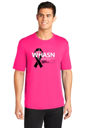 WHASN Mens' Breast Cancer Awareness T-Shirt