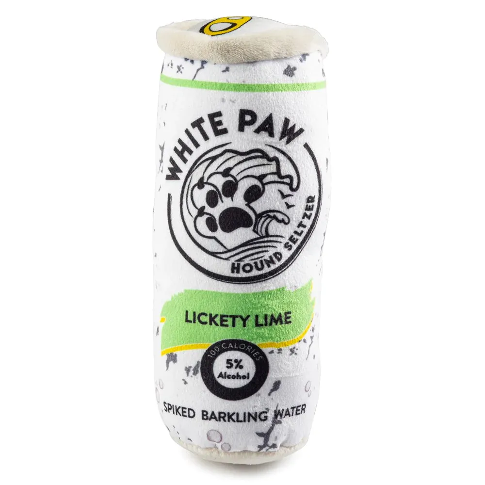 White Paw Plush Drink Toys