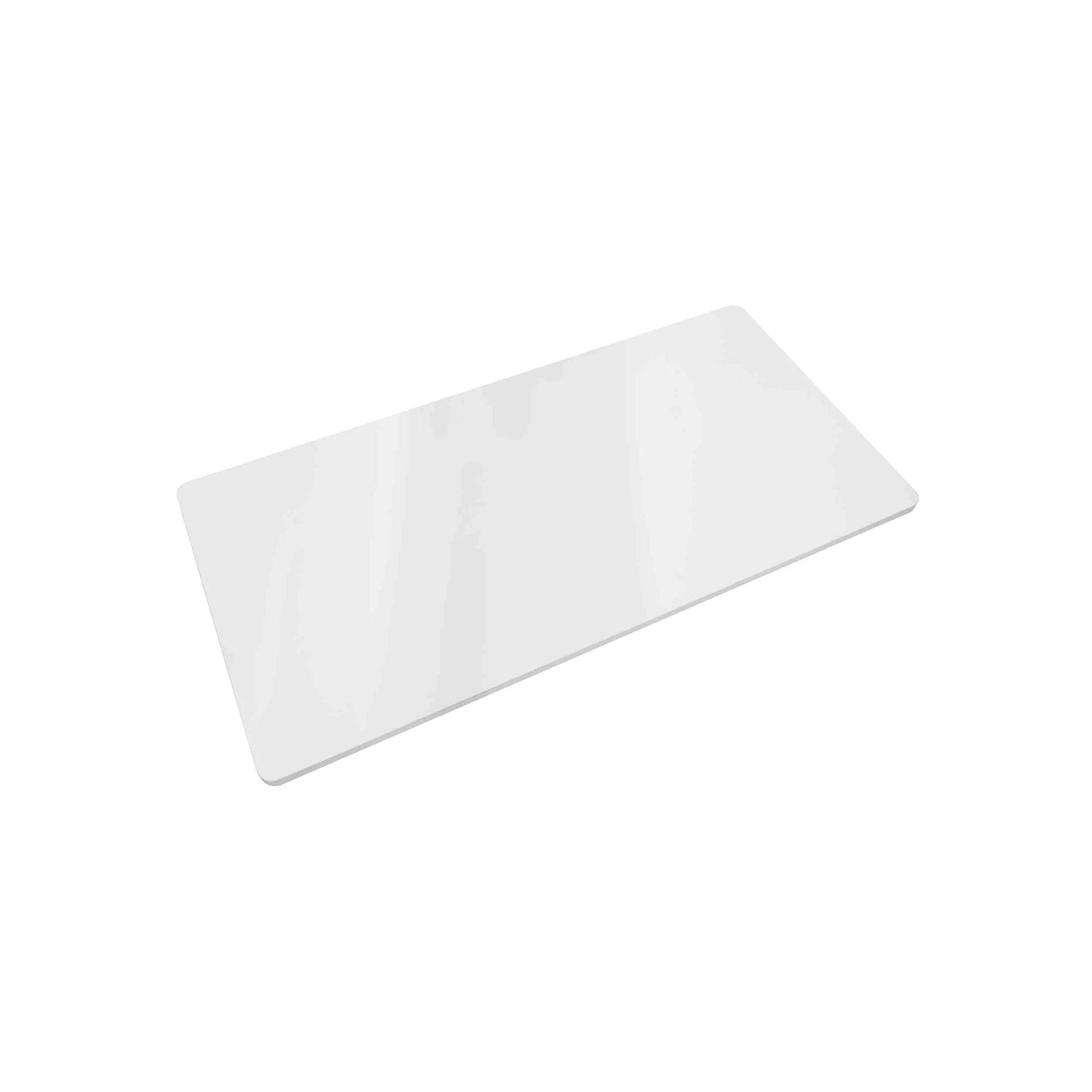 White Rectangular Desktop, 1400 x 700mm, 1" Thickness - DH19