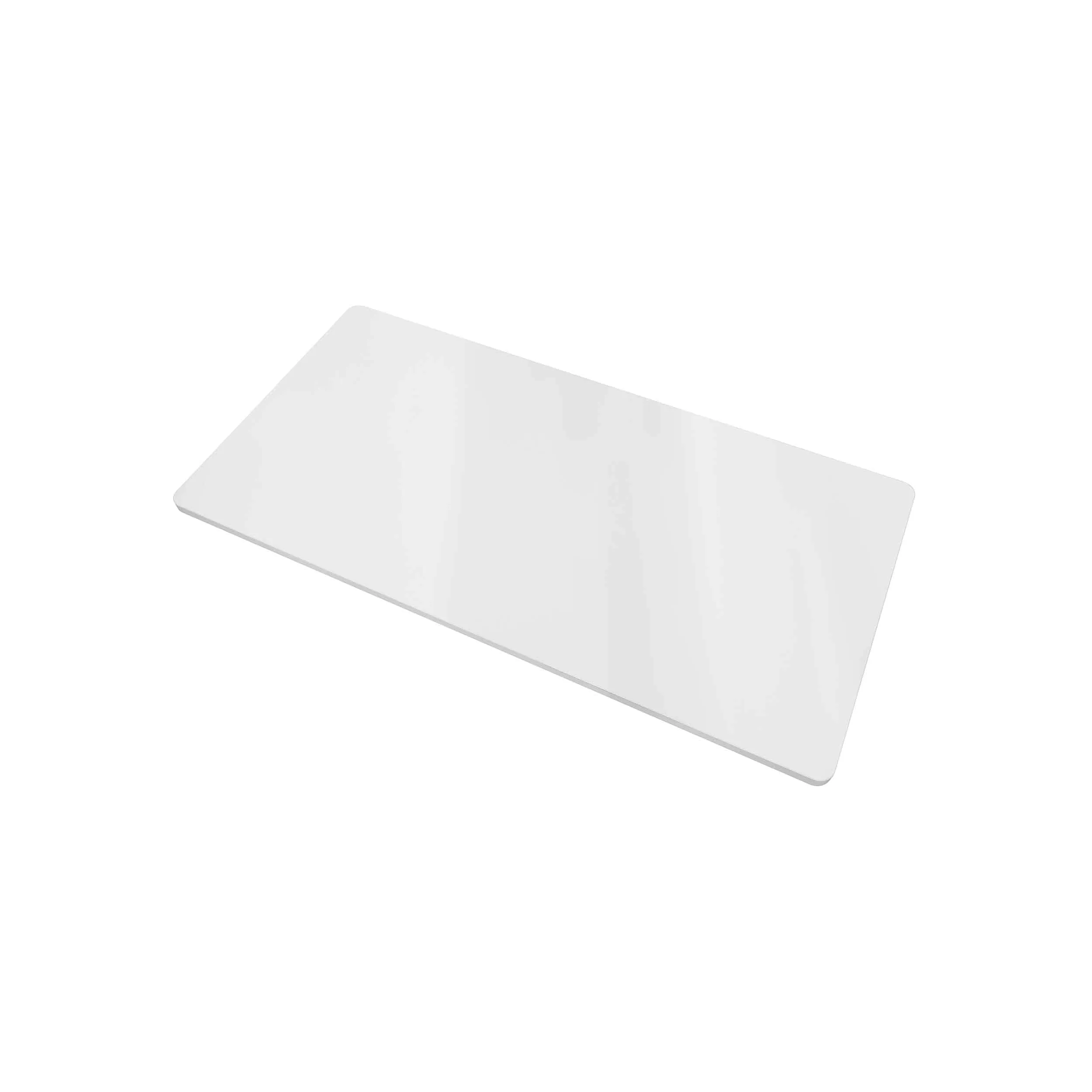 White Rectangular Desktop, 1400 x 700mm, 1" Thickness - DH19
