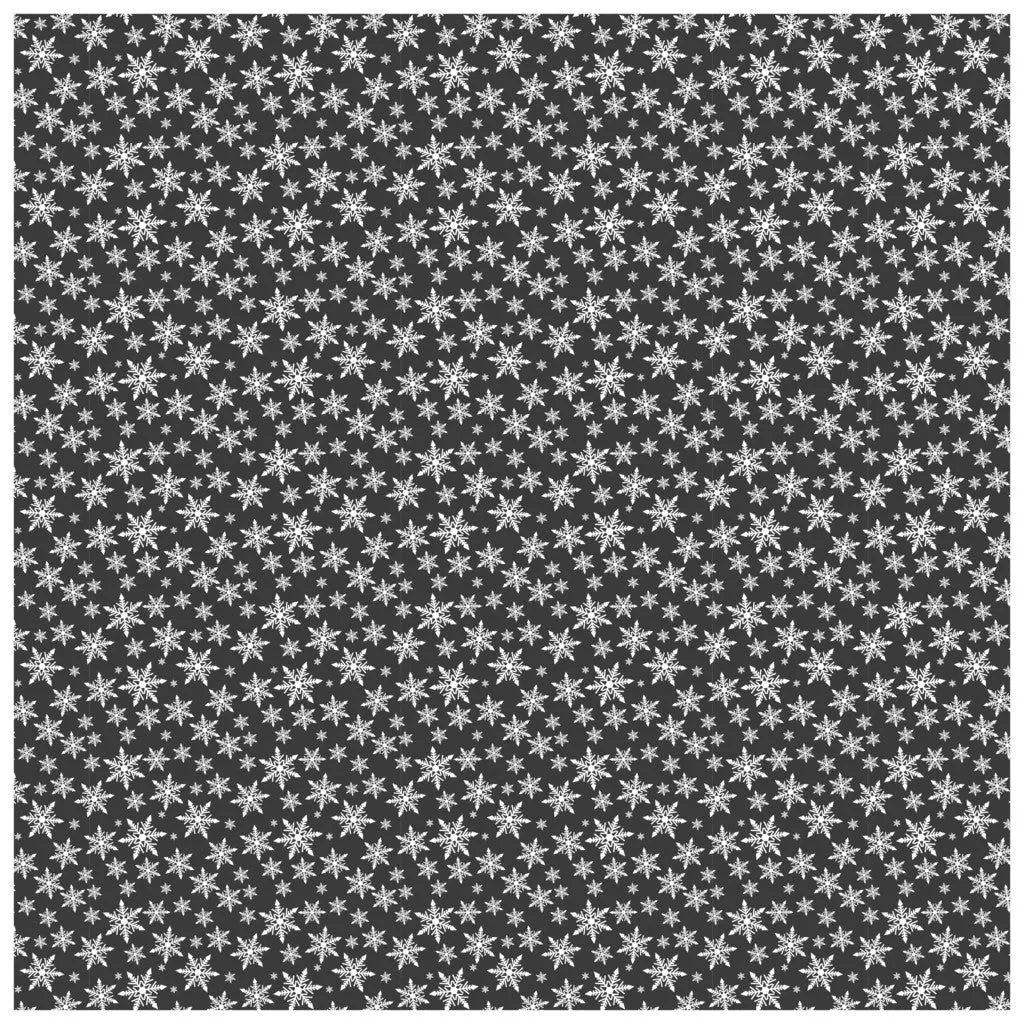 Winter Snowflake Heat Transfer Vinyl Sheet