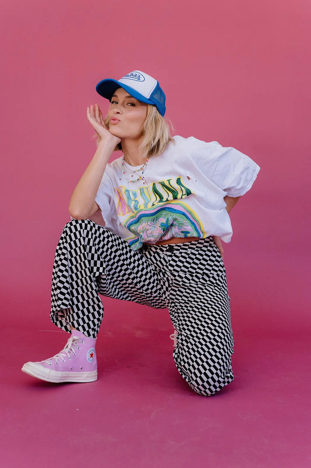With The Band Checkered Pant *RESTOCKED*