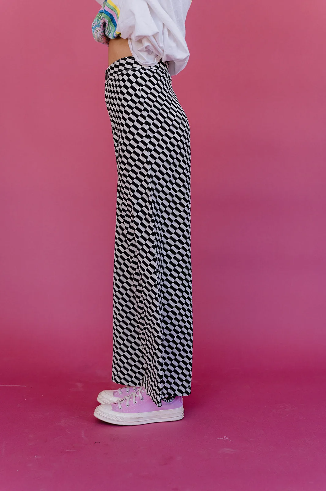 With The Band Checkered Pant *RESTOCKED*