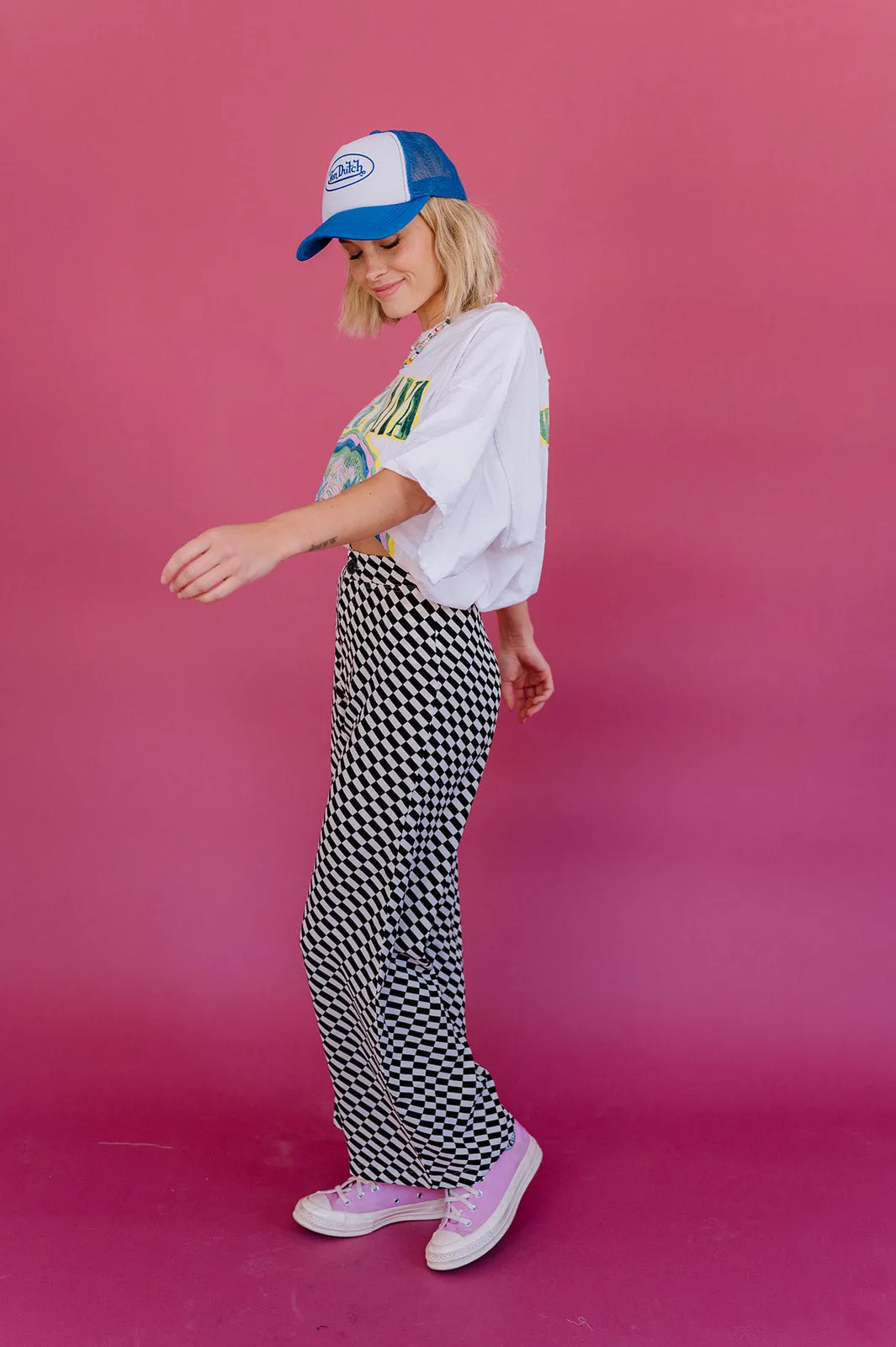 With The Band Checkered Pant *RESTOCKED*