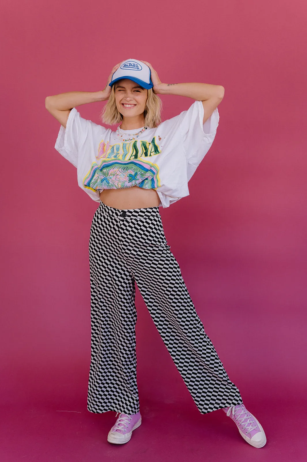 With The Band Checkered Pant *RESTOCKED*