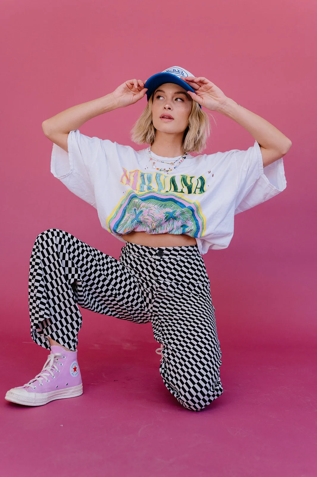With The Band Checkered Pant *RESTOCKED*