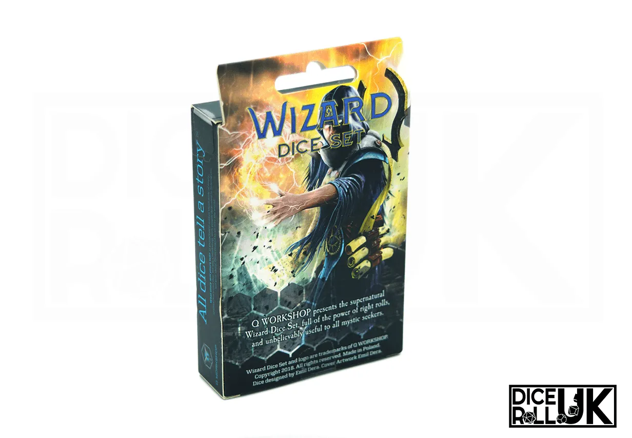 Wizard Dice - Blue & Orange