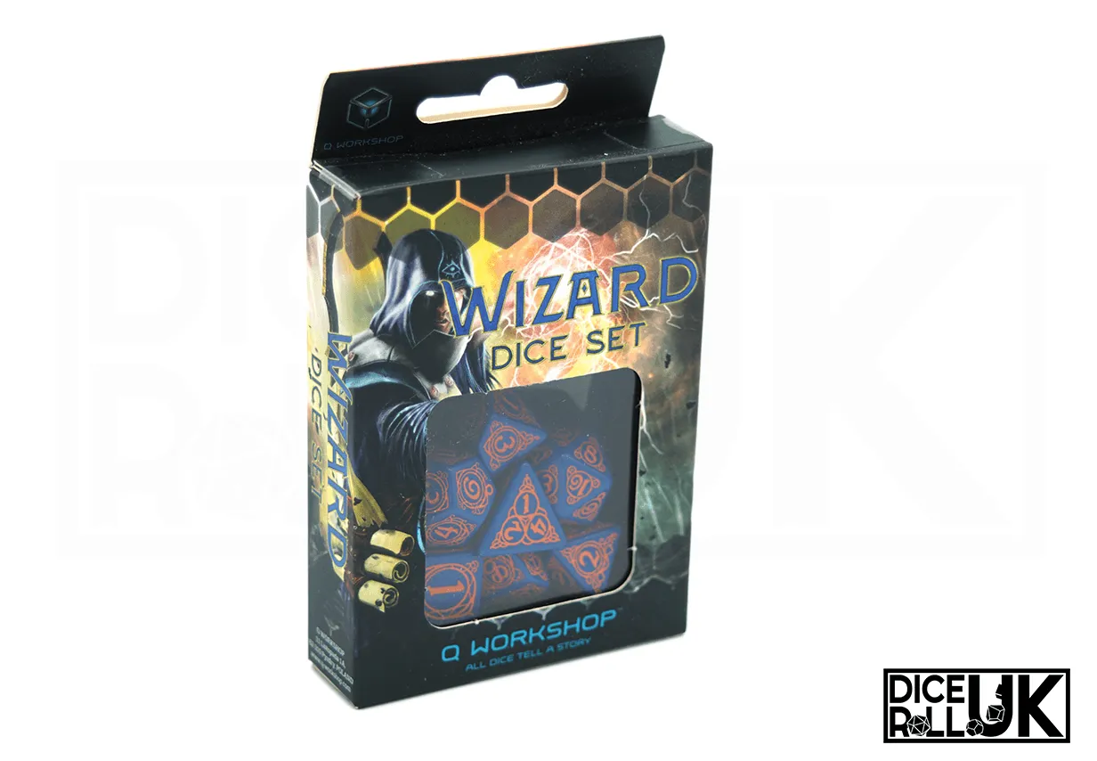 Wizard Dice - Blue & Orange