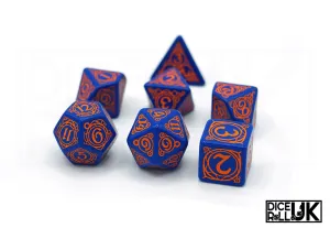 Wizard Dice - Blue & Orange