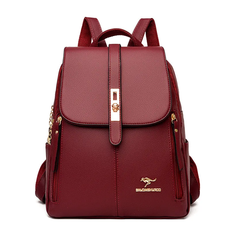 Women's Large Capacity Fashionable Simple Retro Bags
