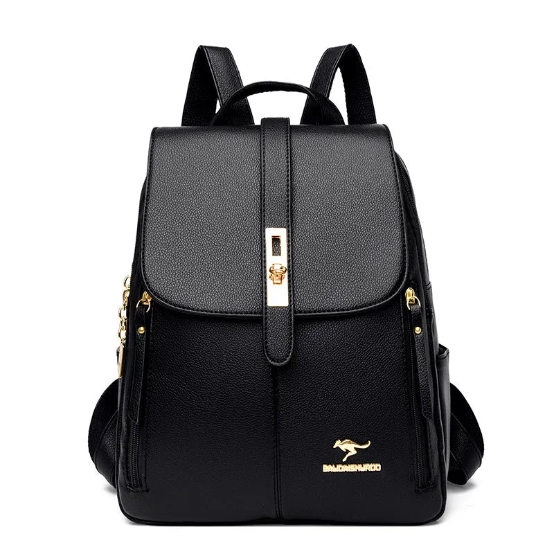 Women's Large Capacity Fashionable Simple Retro Bags