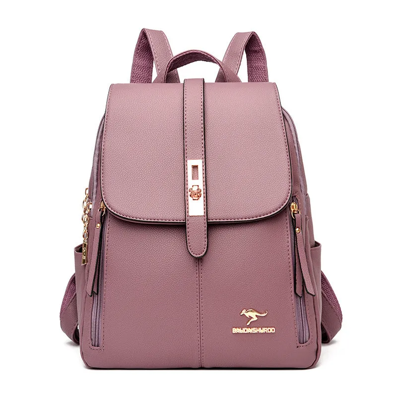 Women's Large Capacity Fashionable Simple Retro Bags