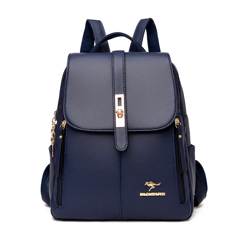Women's Large Capacity Fashionable Simple Retro Bags