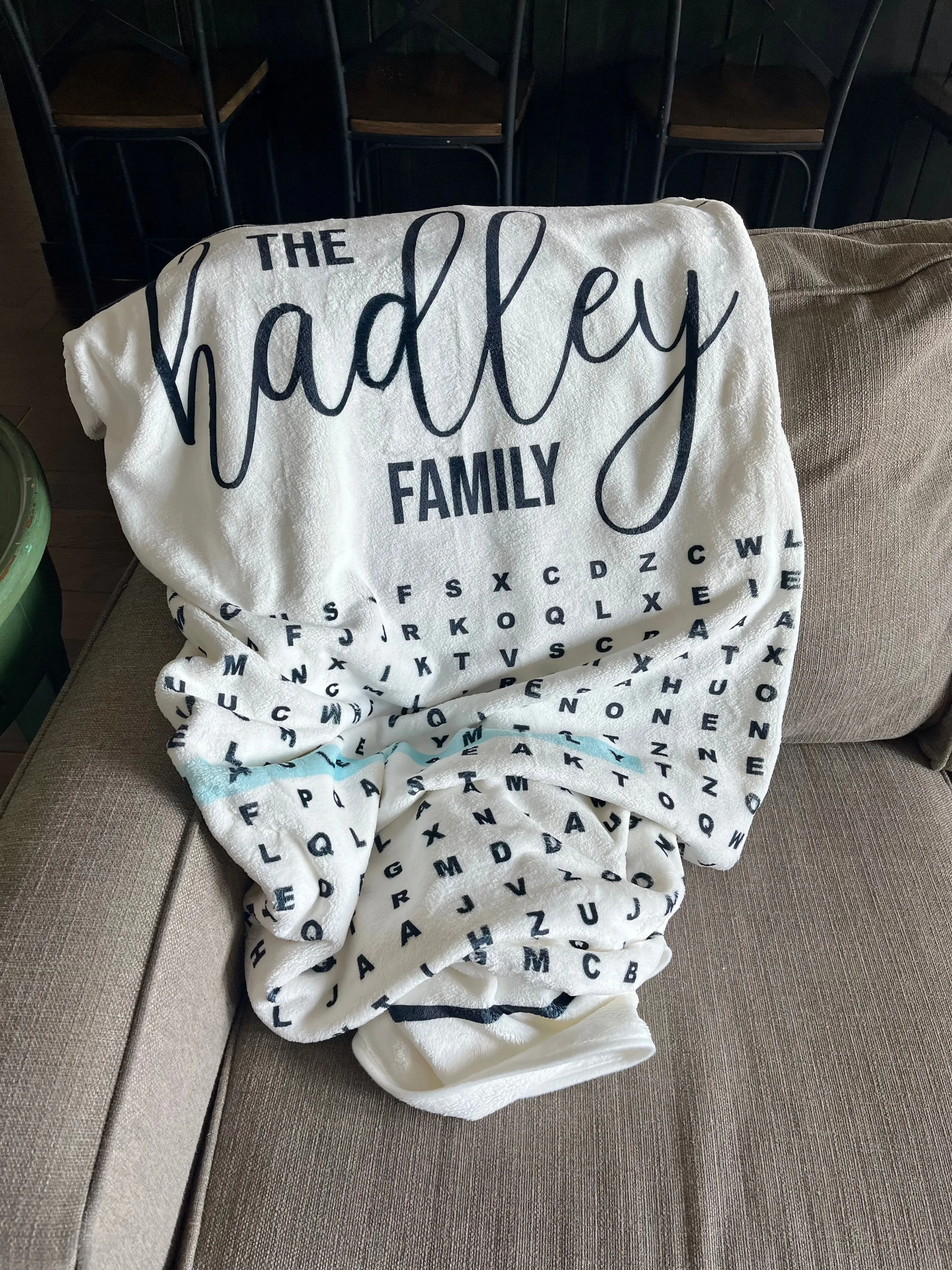 Word Search Blanket