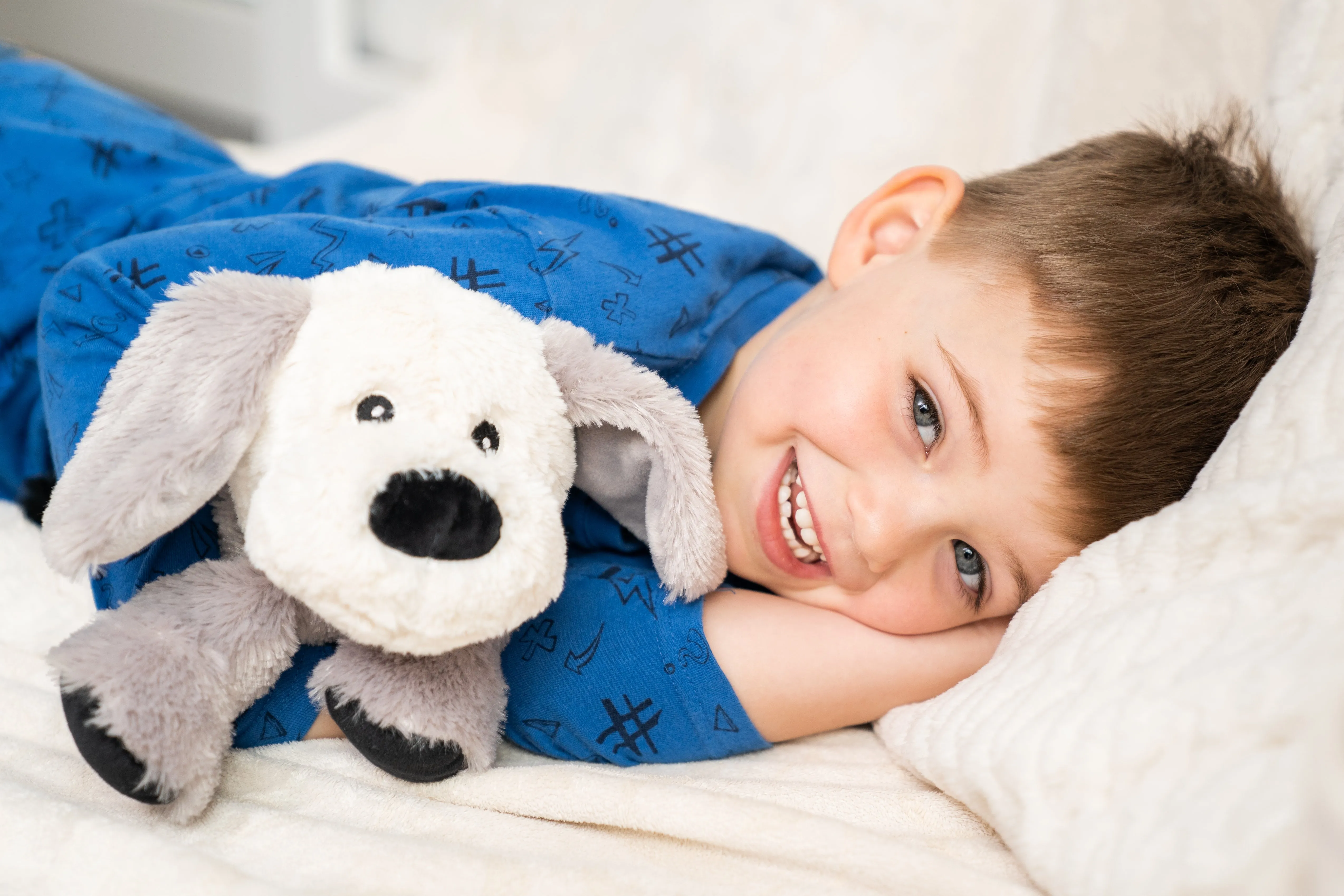 Wärmetier Hund Puppy Wärmflasche Kuscheltier Habibi Plush