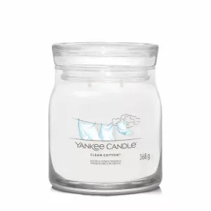 Yankee Candle Signature Medium Jar Clean Cotton 368g