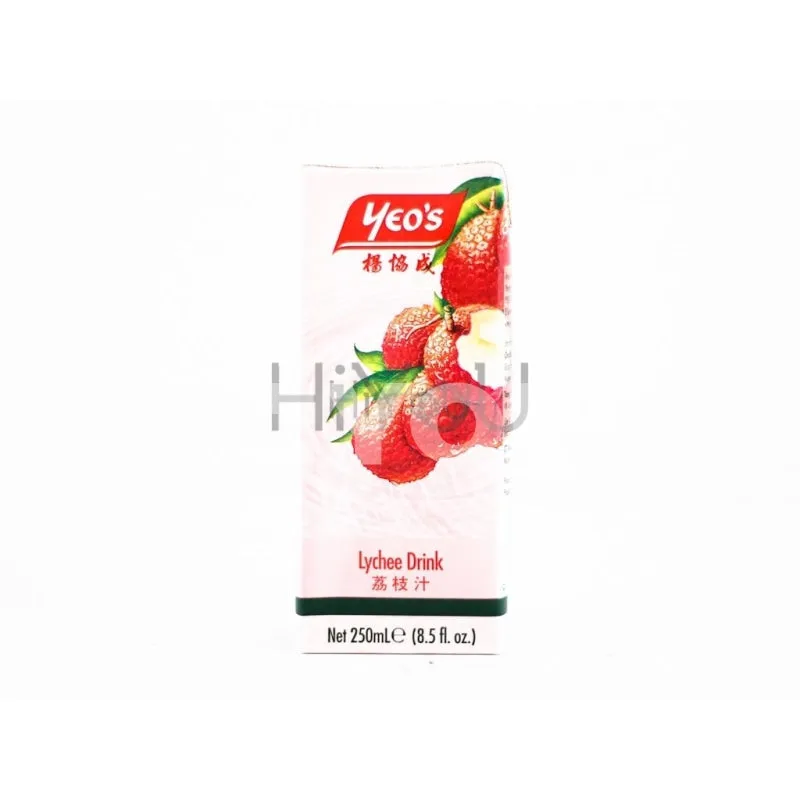 Yeo's Lychee Drink Pack 250ml ~ 杨协成荔枝汁 250ml