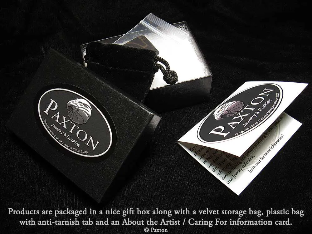 Yin Yang Charm Necklace Sterling Silver