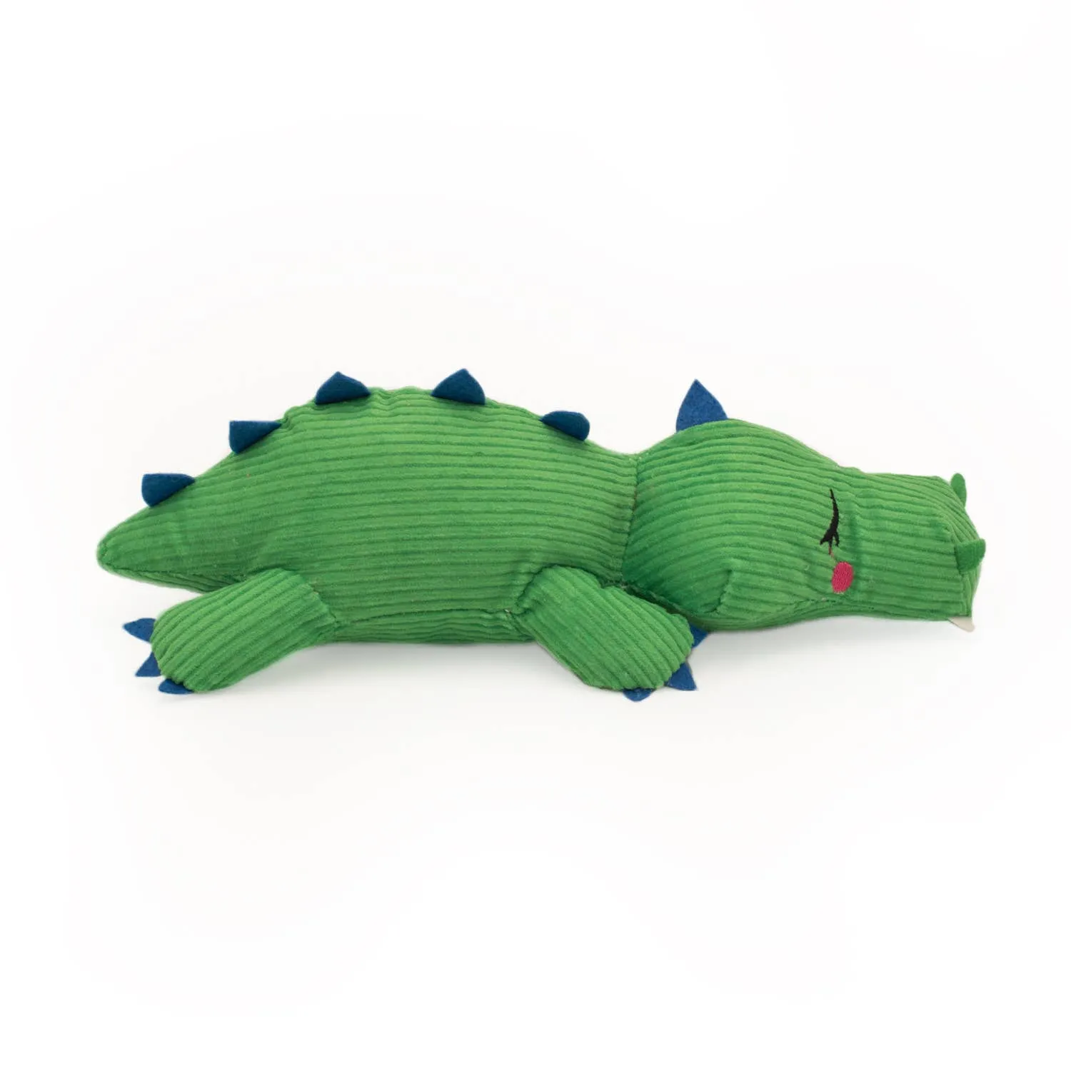 ZippyPaws - Snooziez with Shhhqueaker - Alligator - Dog Toy